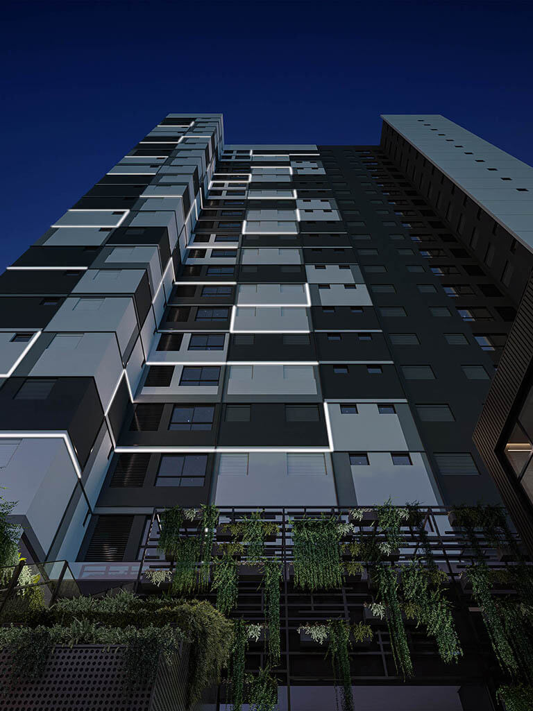 Insight Palhano traz fachada iluminada inédita em Londrina