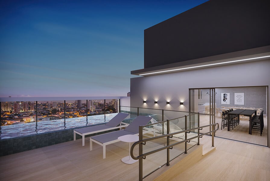 ROOFTOP COM PISCINA ARCH BOA VISTA VANGUARD