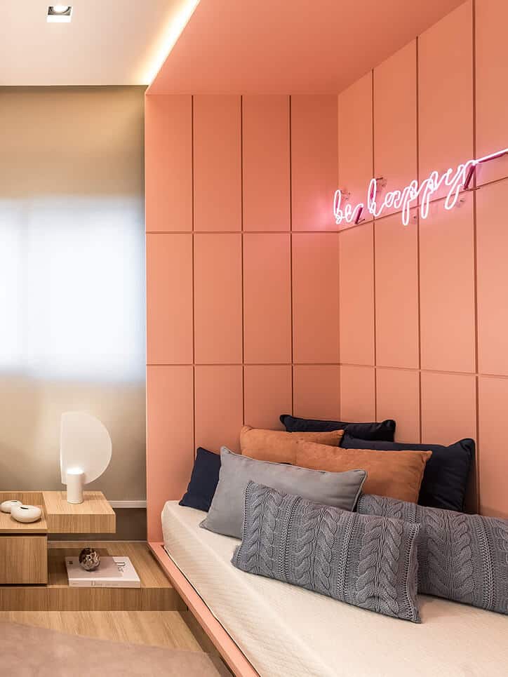 Decoração com rosa, a cor versátil que vai transformar o seu apartamento