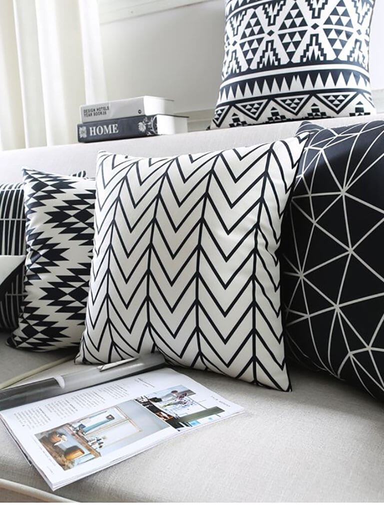 Conheça as grandes aliadas na decoração: estampas geométricas