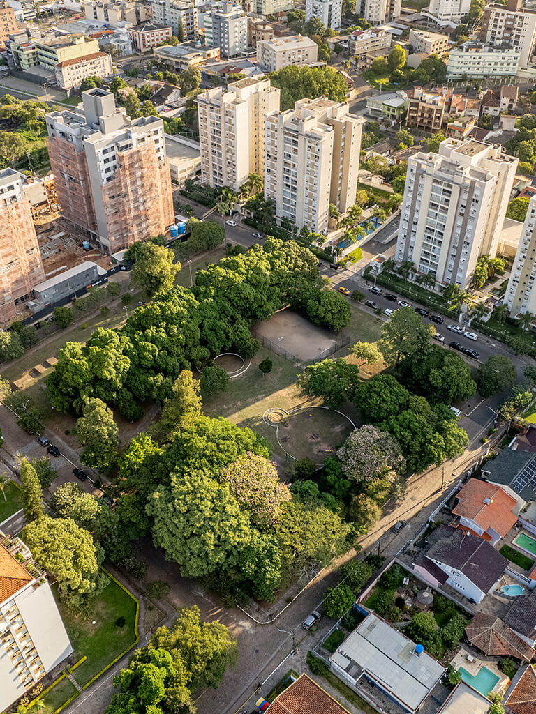 Porto Alegre: Vanguard realiza melhorias na Praça das Flores