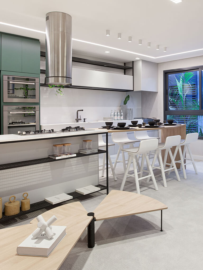 Cozinha americana no apartamento: dicas e inspirações!