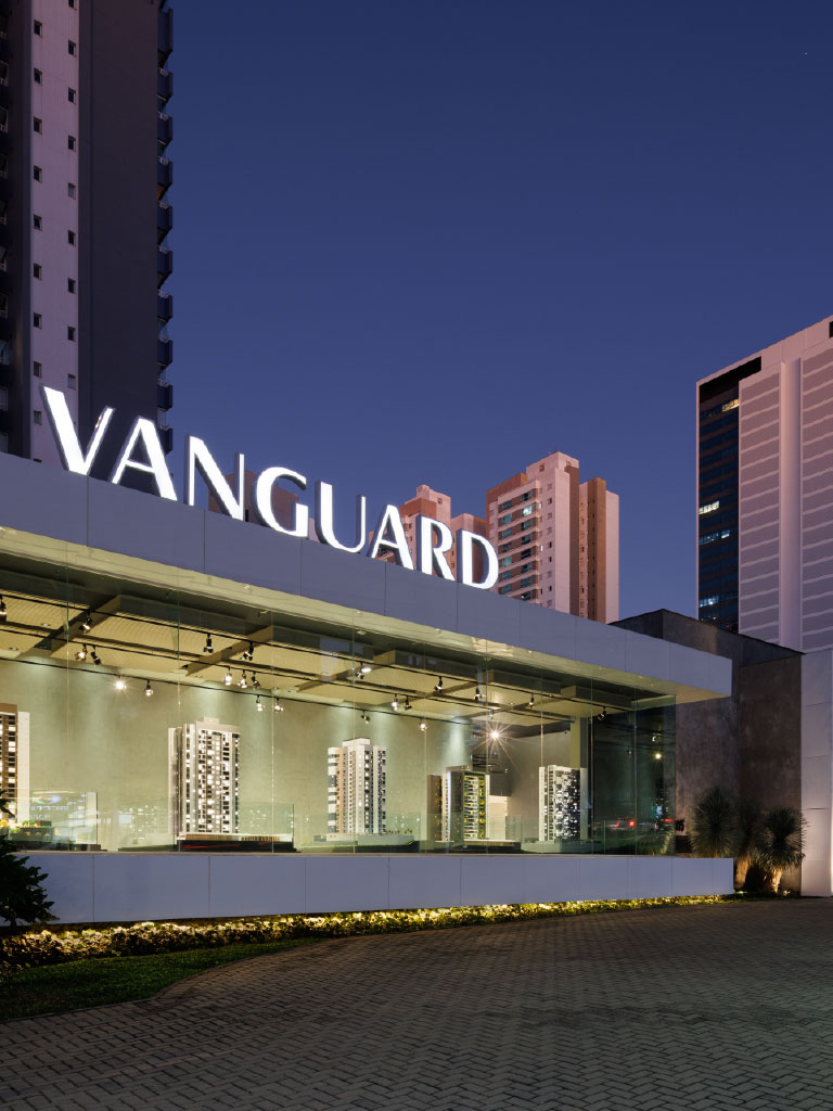 Vanguard Londrina: escritório reflete o espírito inovador da marca