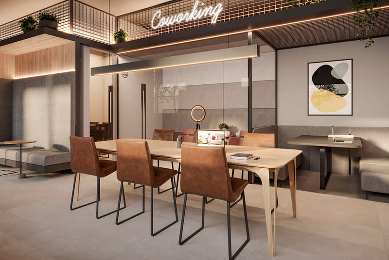 Coworking de condomínio