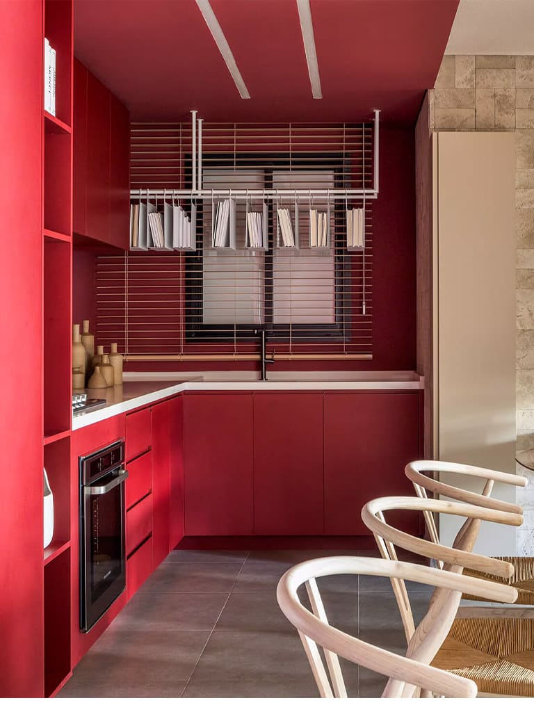 Como criar designs vibrantes na decoração de apartamento?